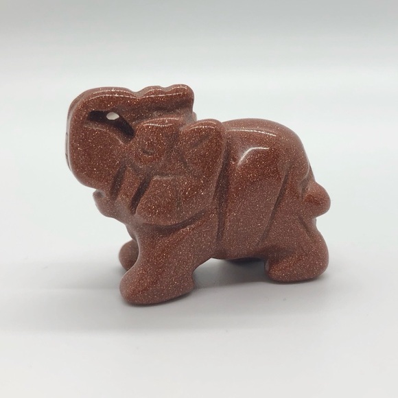 *BUNDLE* Gold Sandstone Necklace/Bracelet/Figurine - Picture 7 of 8